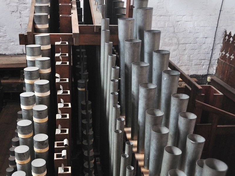 piszczałki III manuału