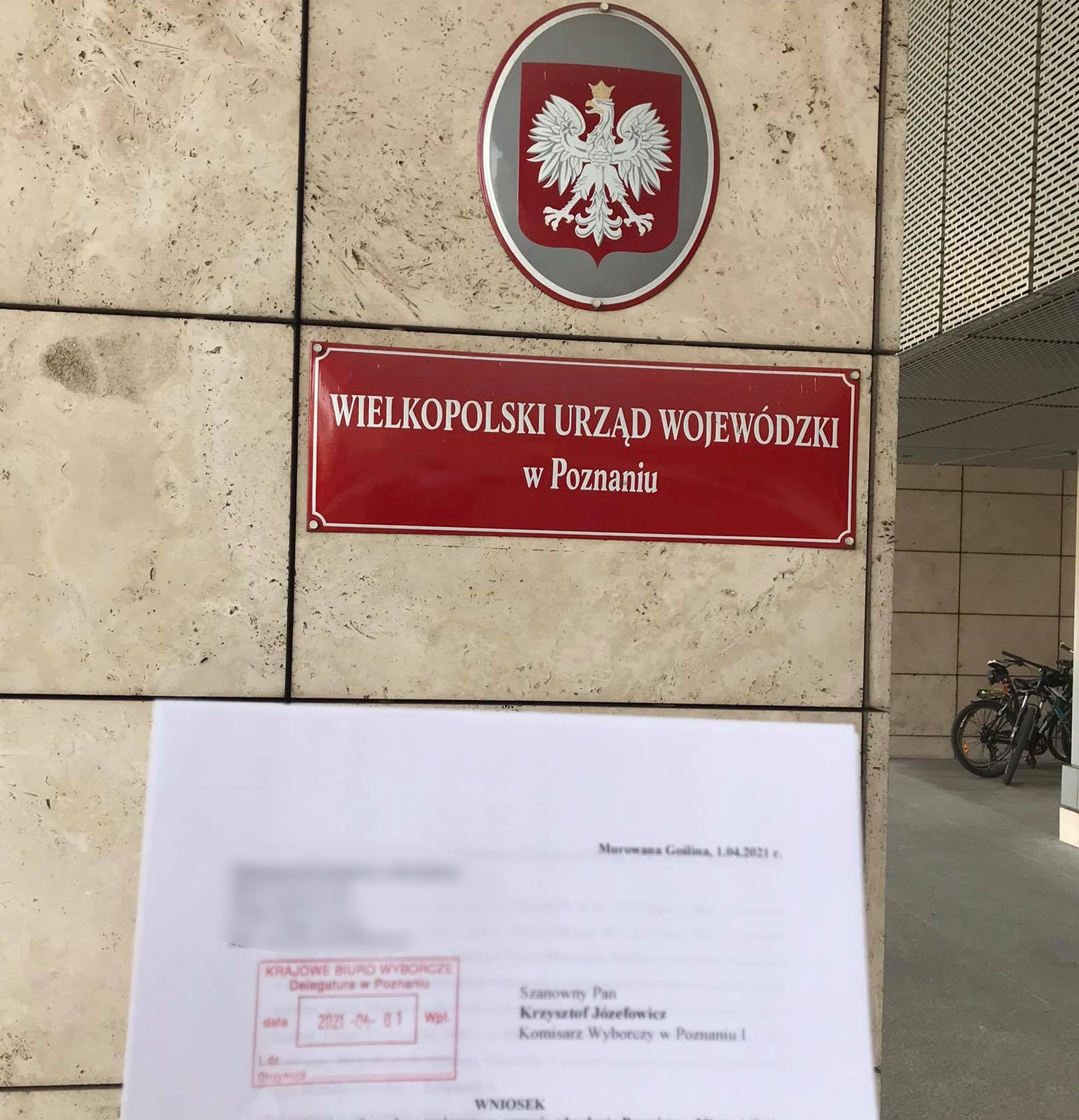 murowana goślina referendum wniosek - FB: Referendum 2021 Murowana Goślina