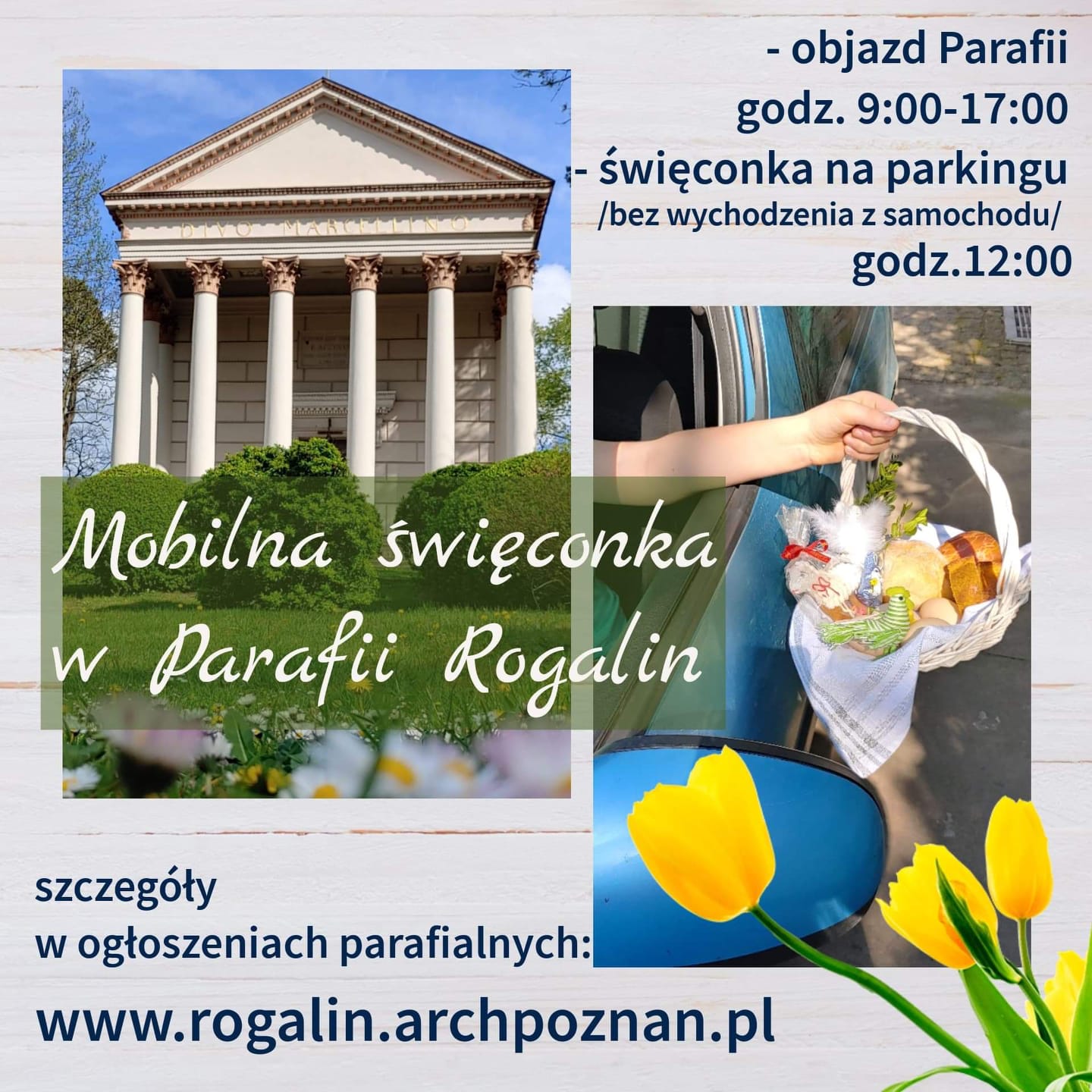 rogalin swięconka plakat - Parafia Rogalin
