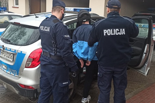 groził wysadzenie bloku koziegłowy - KMP Poznań