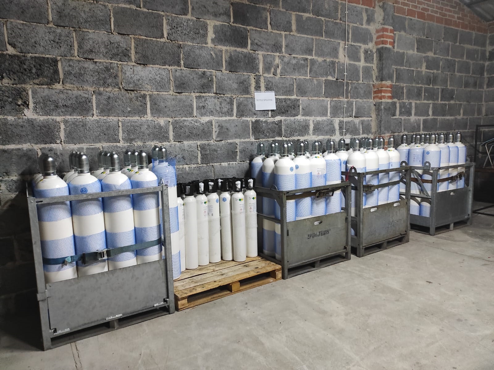 Bank tlenu Kalisz - mł. kpt. Szymon Zieliński, st. sekc. Jakub Pietrzak - KMPSP Kalisz