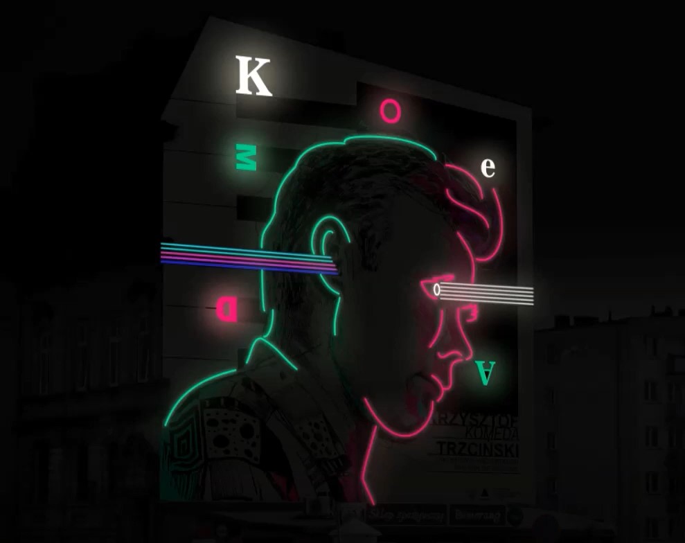 ostrów wielkopolski komeda mural neon - UM Ostrów - YouTube