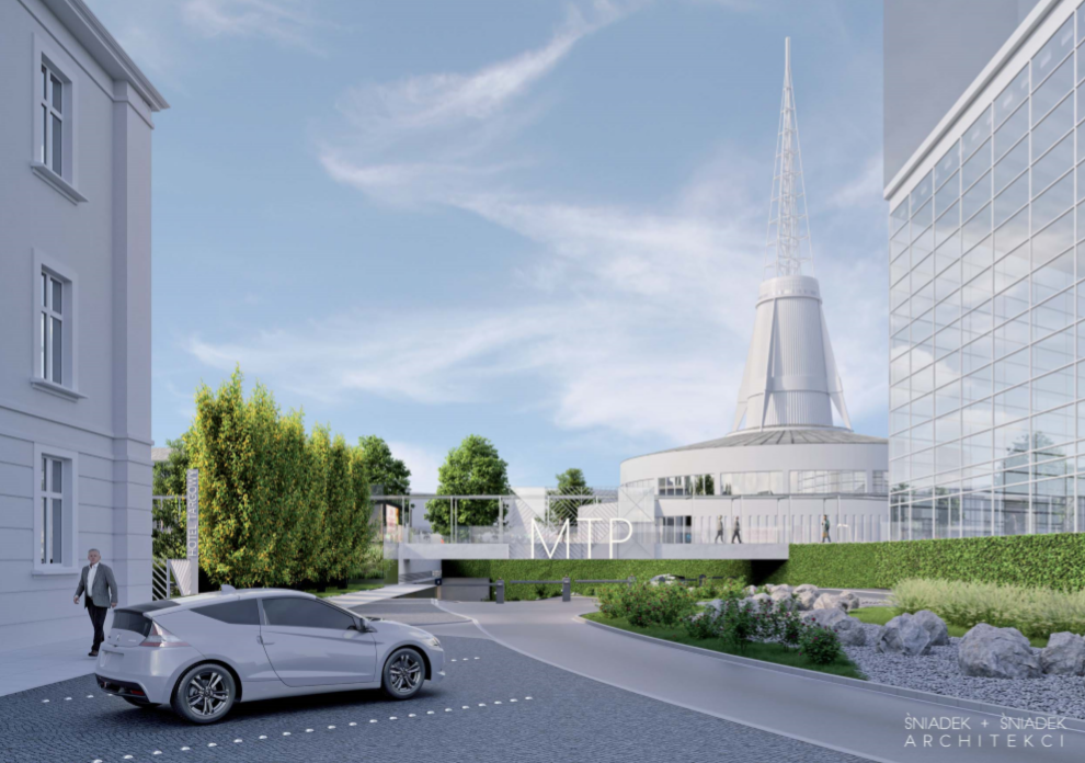 parking targi poznańskie - MTP/Projekt Śniadek+Śniadek Architekci