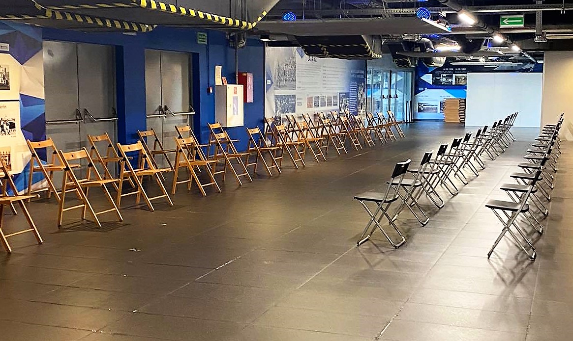 punkt szczepień stadion bułgarska  - FB: Jacek Jaśkowiak