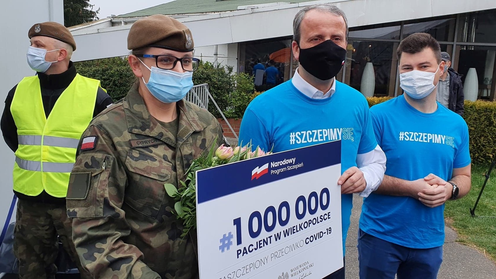 milionowe szczepienie wielkopolska  - WUW