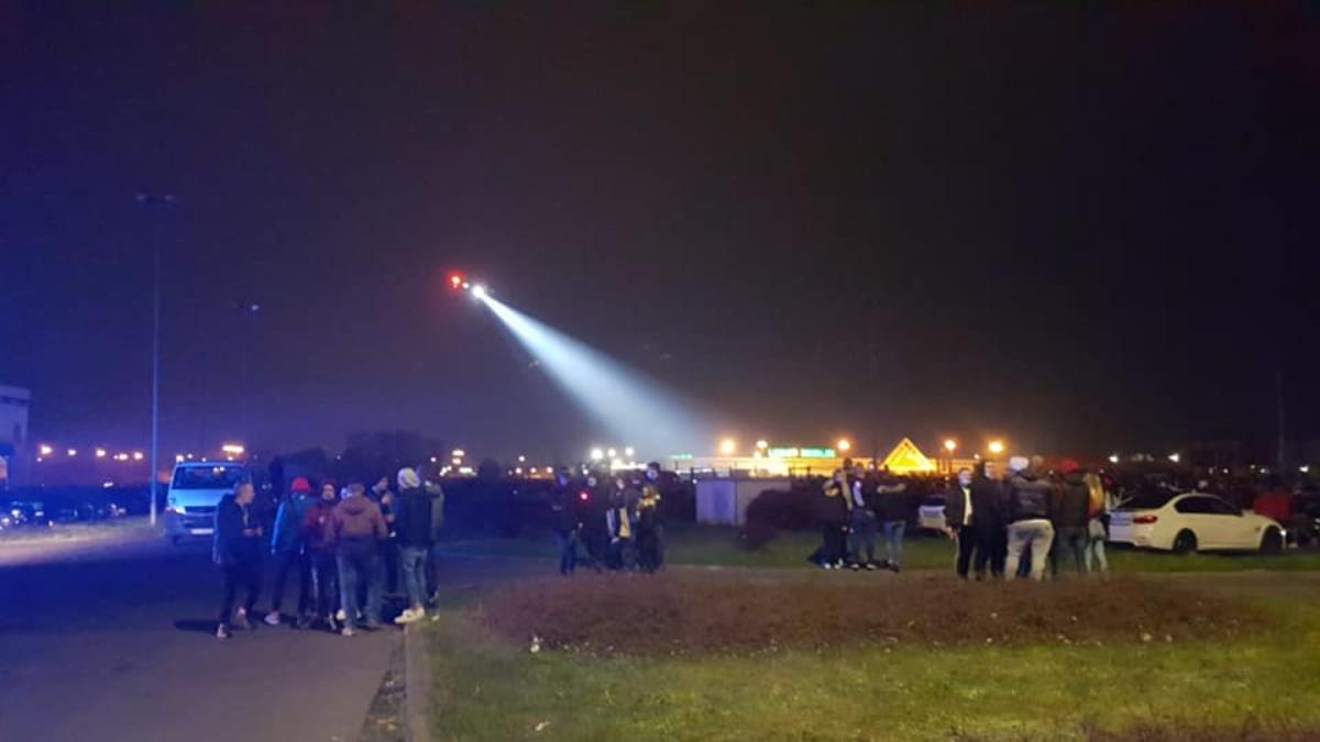 policja swadzim palenie gumy zlot - KMP w Poznaniu