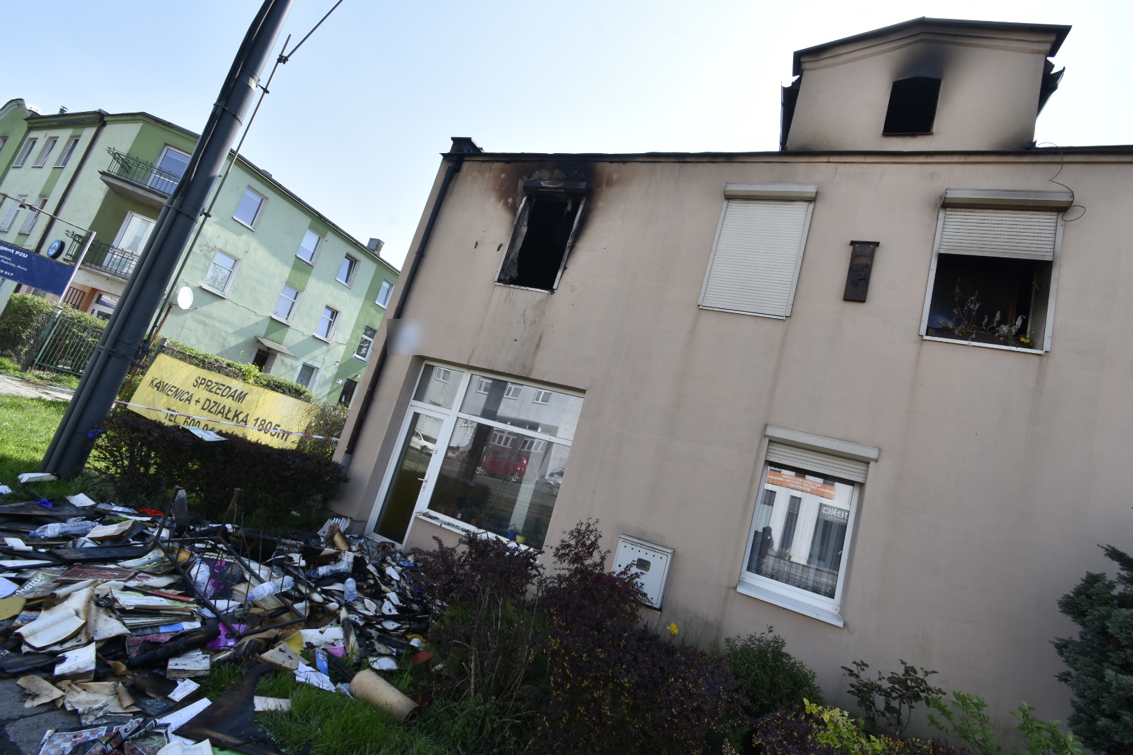 pożar śmiertelny starołęka  - Wojtek Wardejn