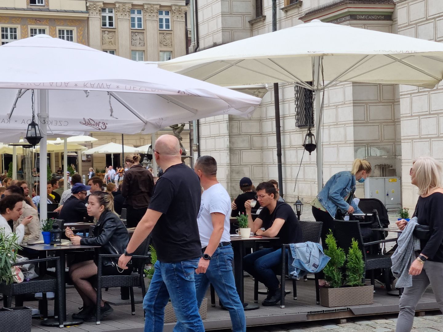 ogródki na starym rynku poznań - Magdalena Konieczna 