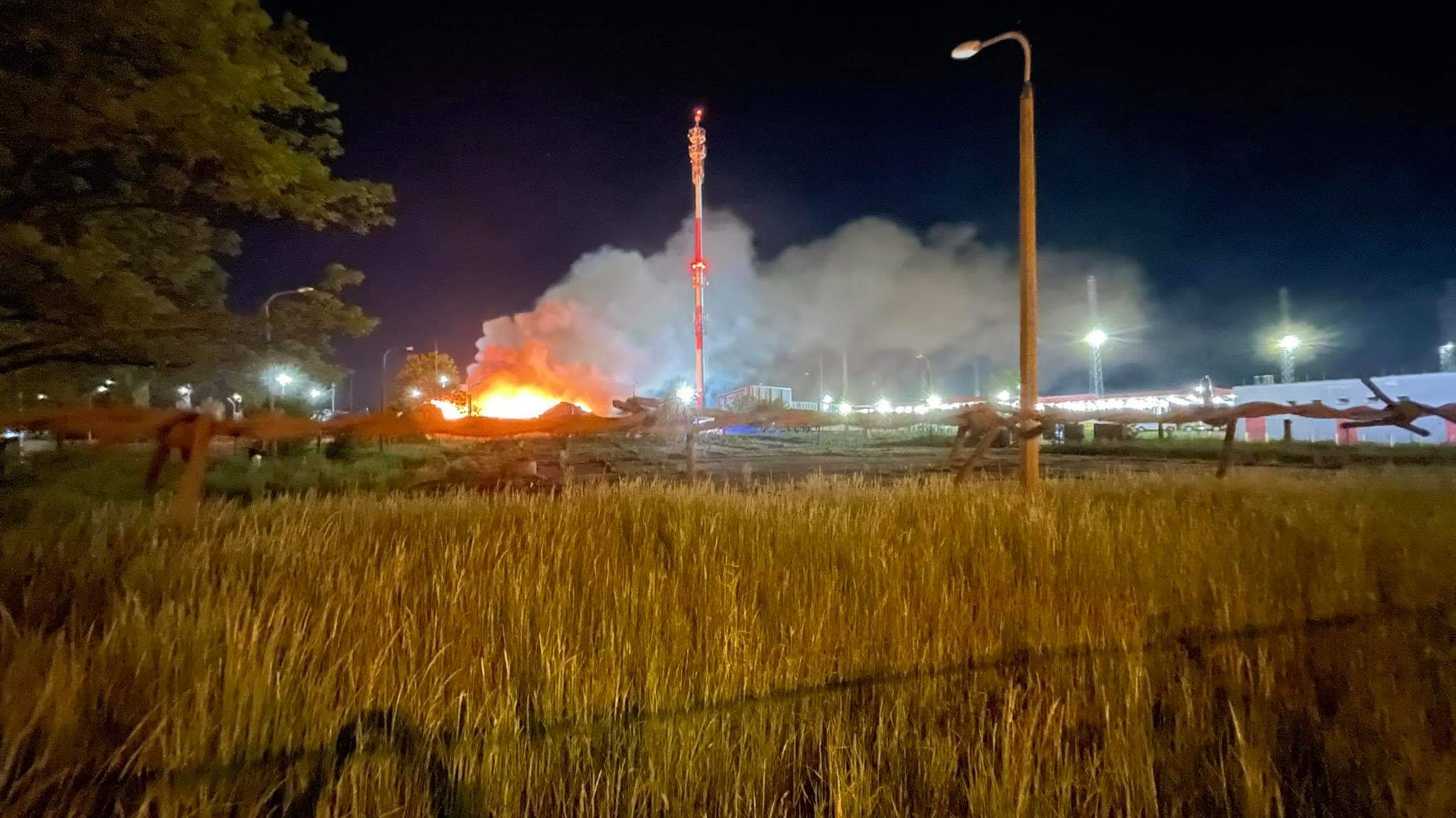 pożar wysypiska Swarzędz - Swarzędz Live