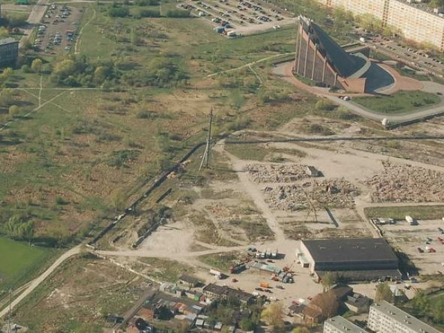 Park Rataje z lotu ptaka - Archiwum