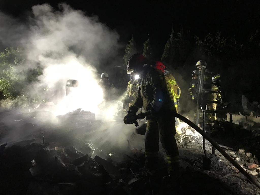 pożar piła kalinka - st. kpt. Michał Warykasz - KP PSP Piła