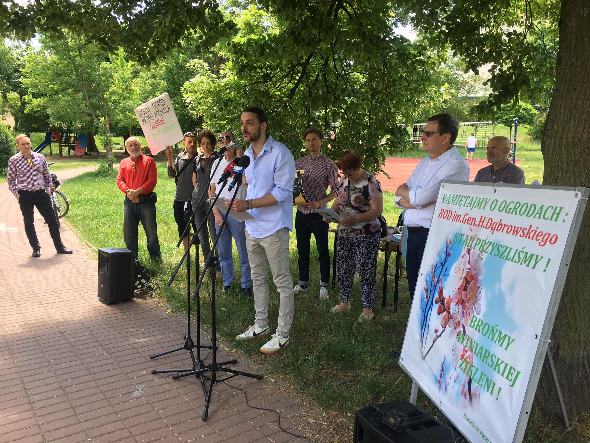 ogródki działkowe winiary konferencja  - Adam Michalkiewicz 