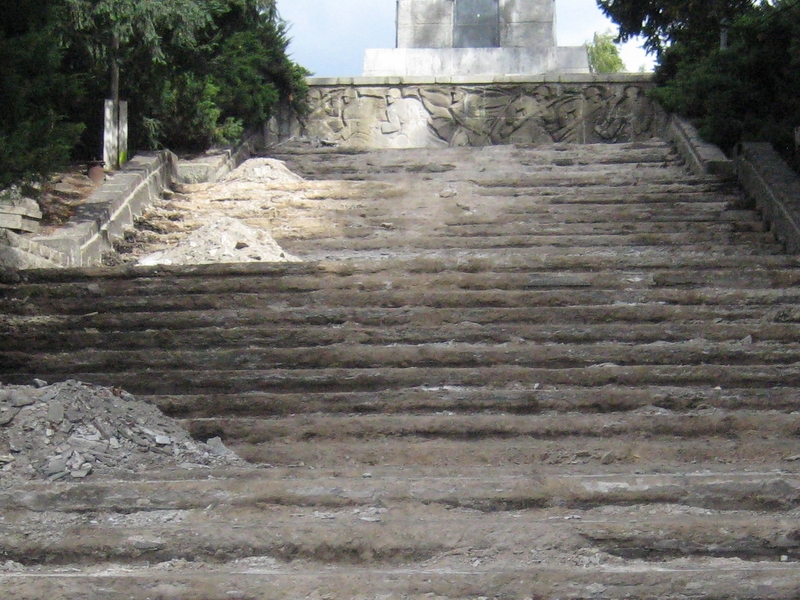 Remont schodów na Cytadelę - Jacek Butlewski