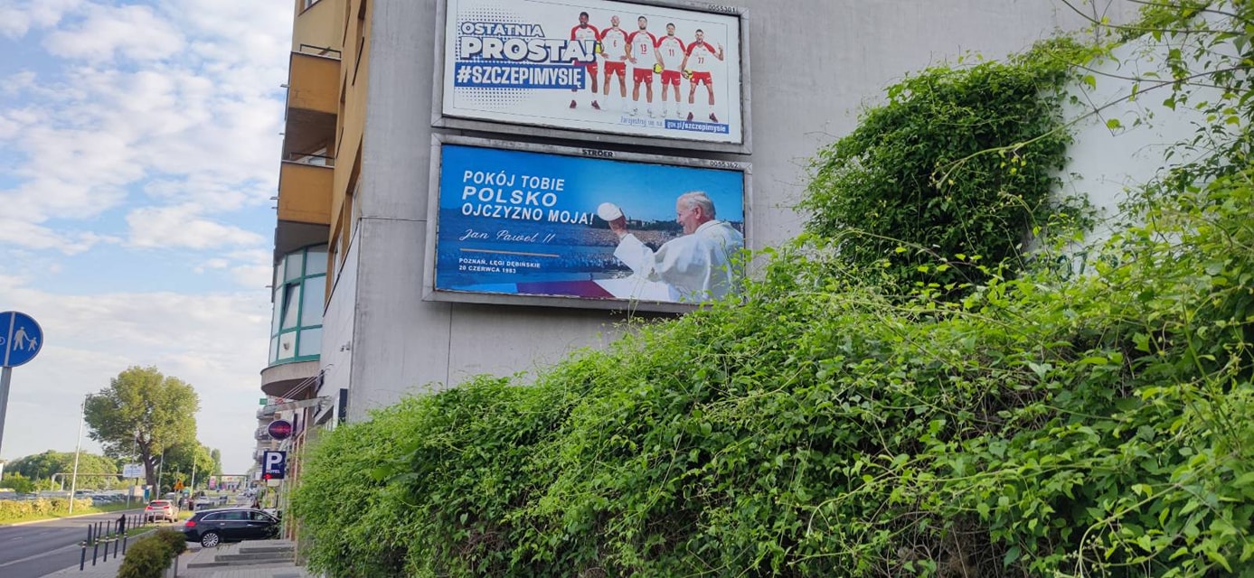 bilboardy jp2 wilda jan paweł 2 - MW Wielkopolska