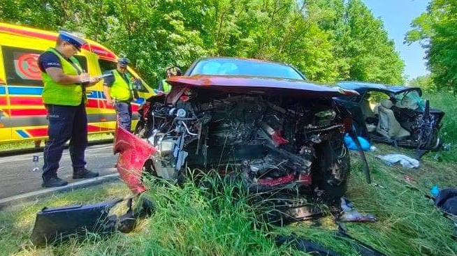 wypadek Kuźnica Czarnkowska-Czarnków - TVL - Tv Trzcianka