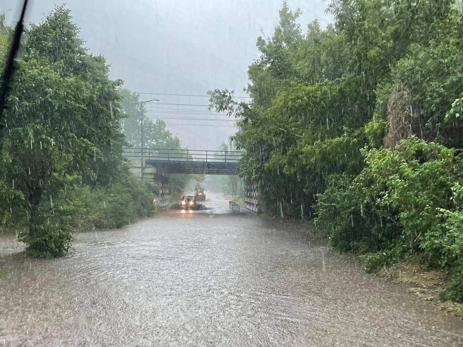 burza ulewa poznań - Motosygnały