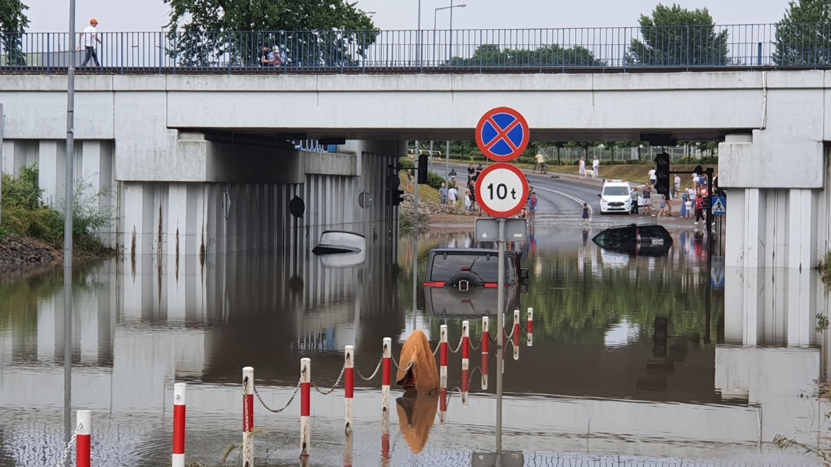 ulewy zalanie podtopienia - Grzegorz Ługawiak - Radio Poznań
