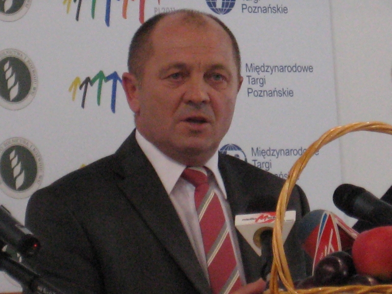 Minister rolnictwa - Sawicki na targach - Magda Konieczna