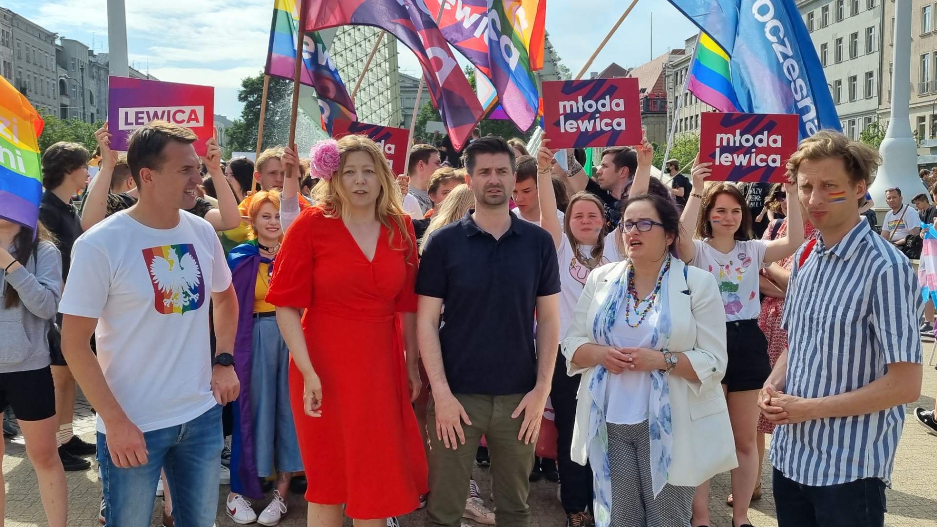 marsz równości - Magdalena Konieczna - Radio Poznań