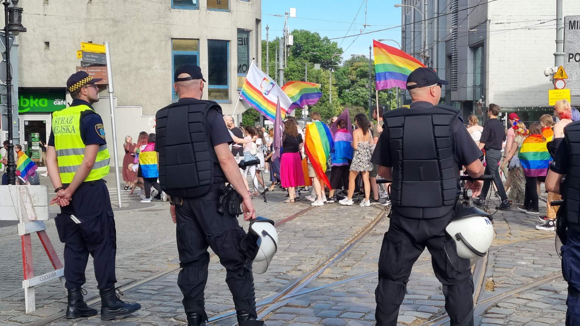 marsz równości - Magdalena Konieczna - Radio Poznań