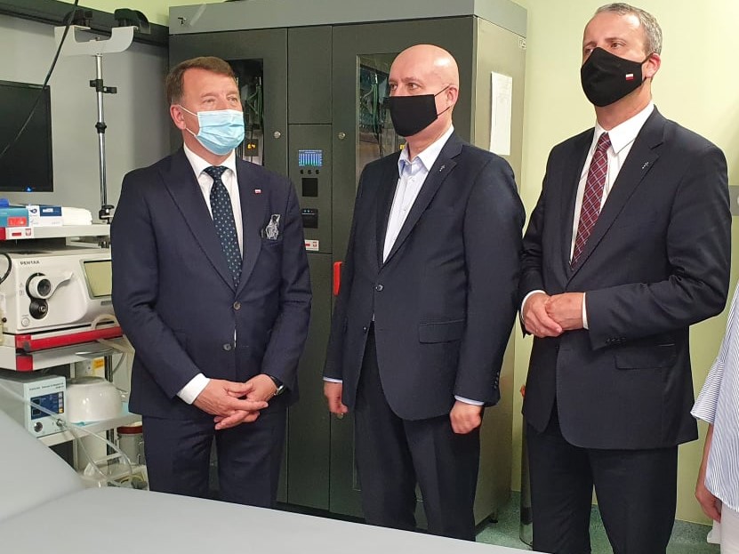 szpital koło endoskopia  - ZIELIŃSKI Michał - Wojewoda Wielkopolski