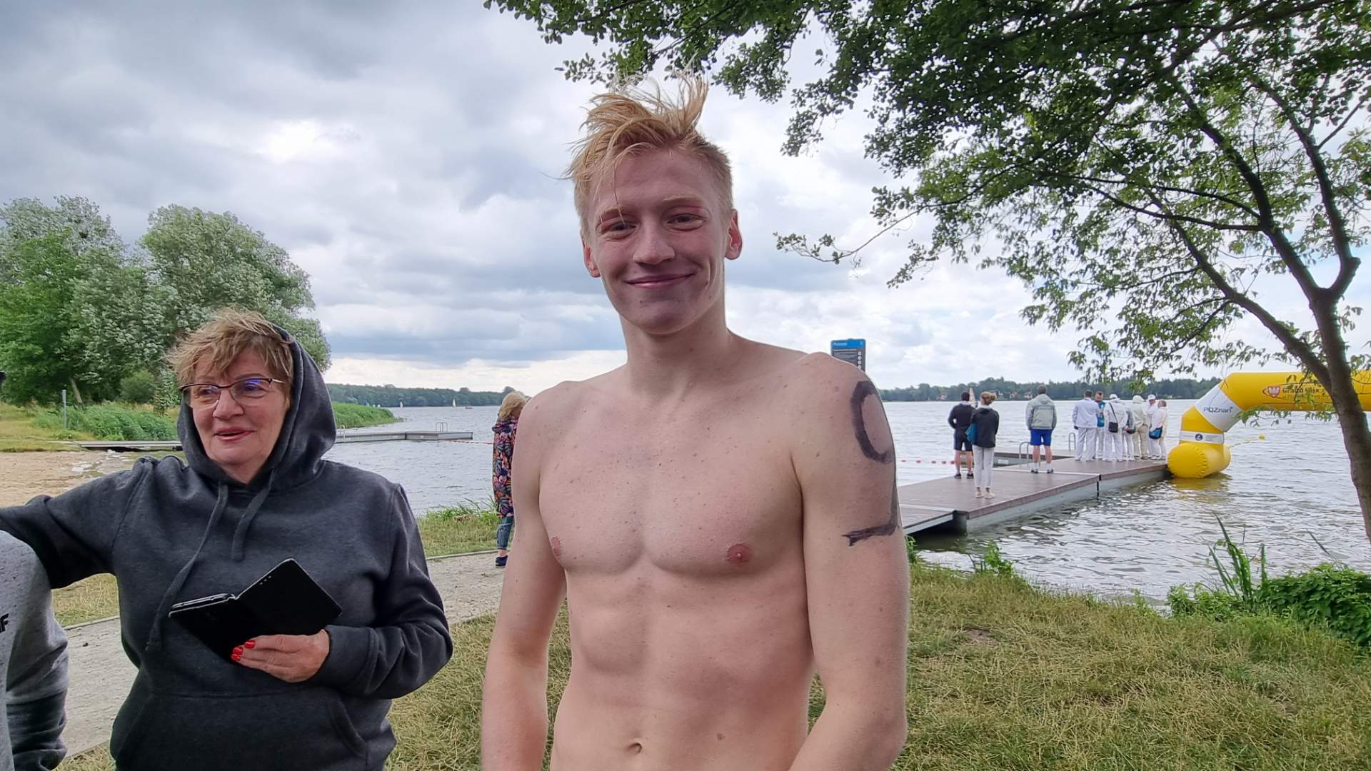 jakub muszyński wpław przez kiekrz - Magda Konieczna