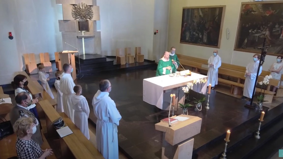 78. rocznica "krwawej niedzieli" rzeź wołyńska msza dominikanie  - Screen YT: Dominikanie Poznań