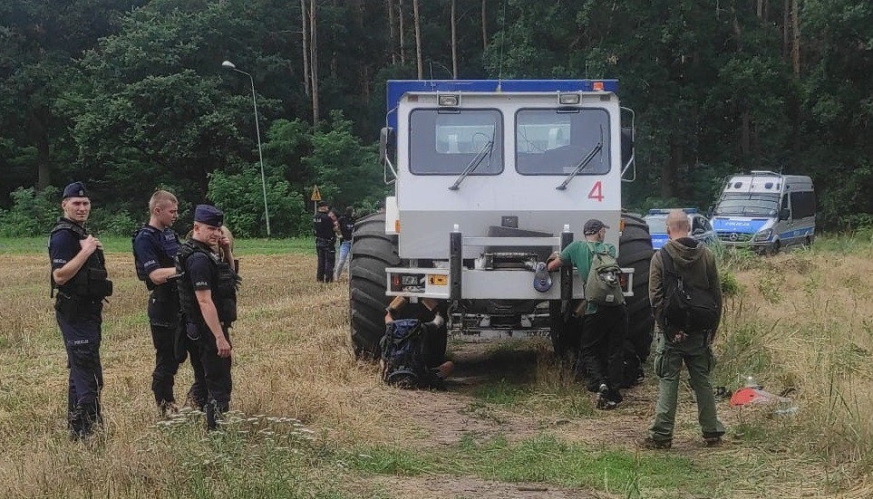 zielona fala mosina protest - Zielona Fala
