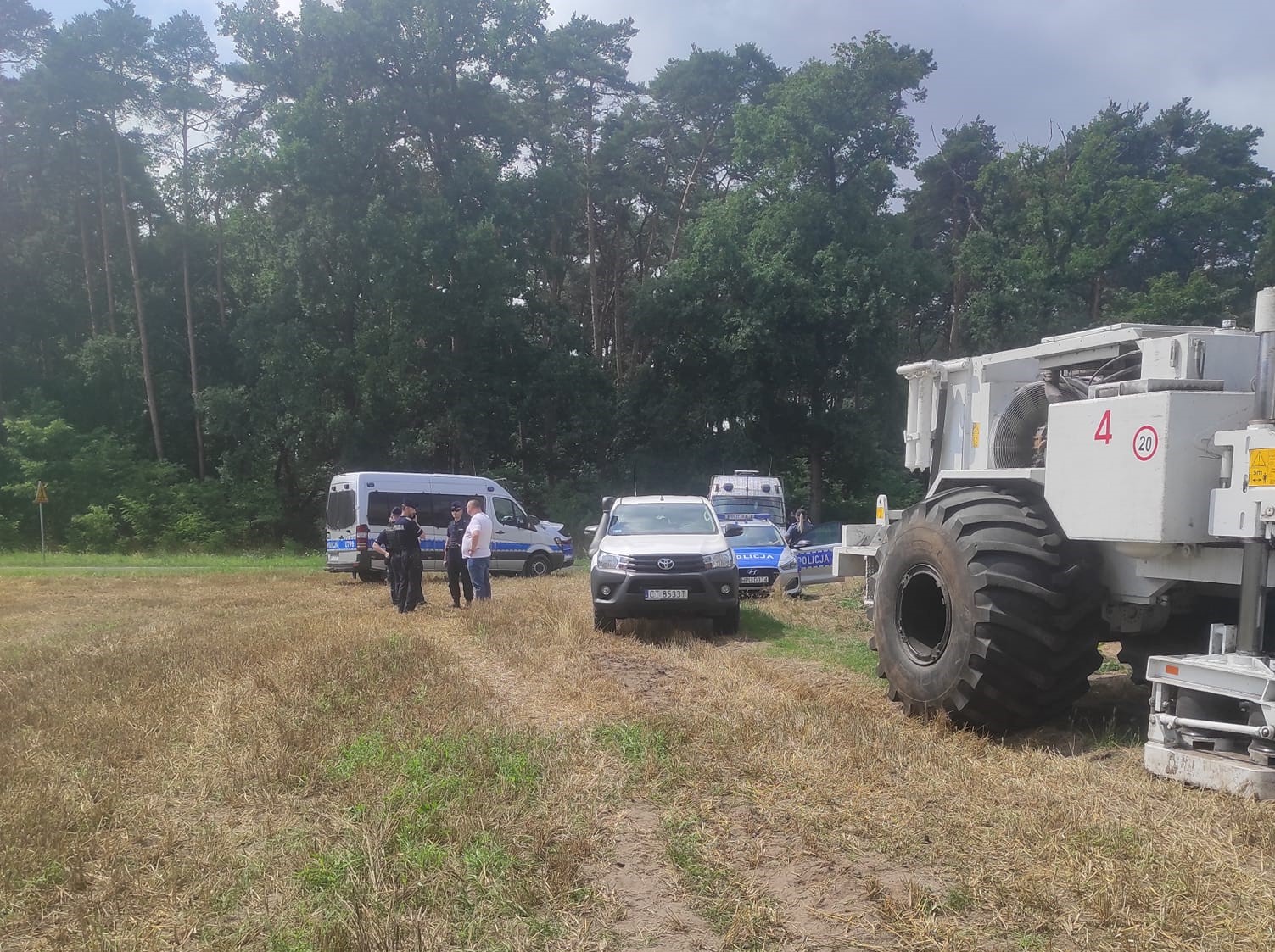 anarchiści geofizyka protest  - FB: Zielona Fala