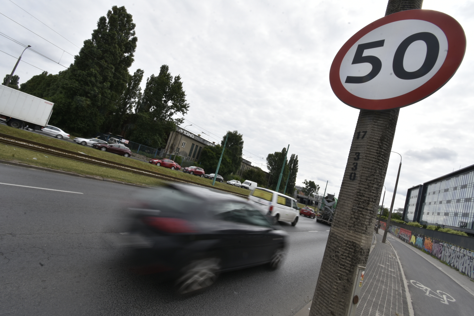 hetmańska fotoradar hetmańska ograniczenie  - Wojtek Wardejn