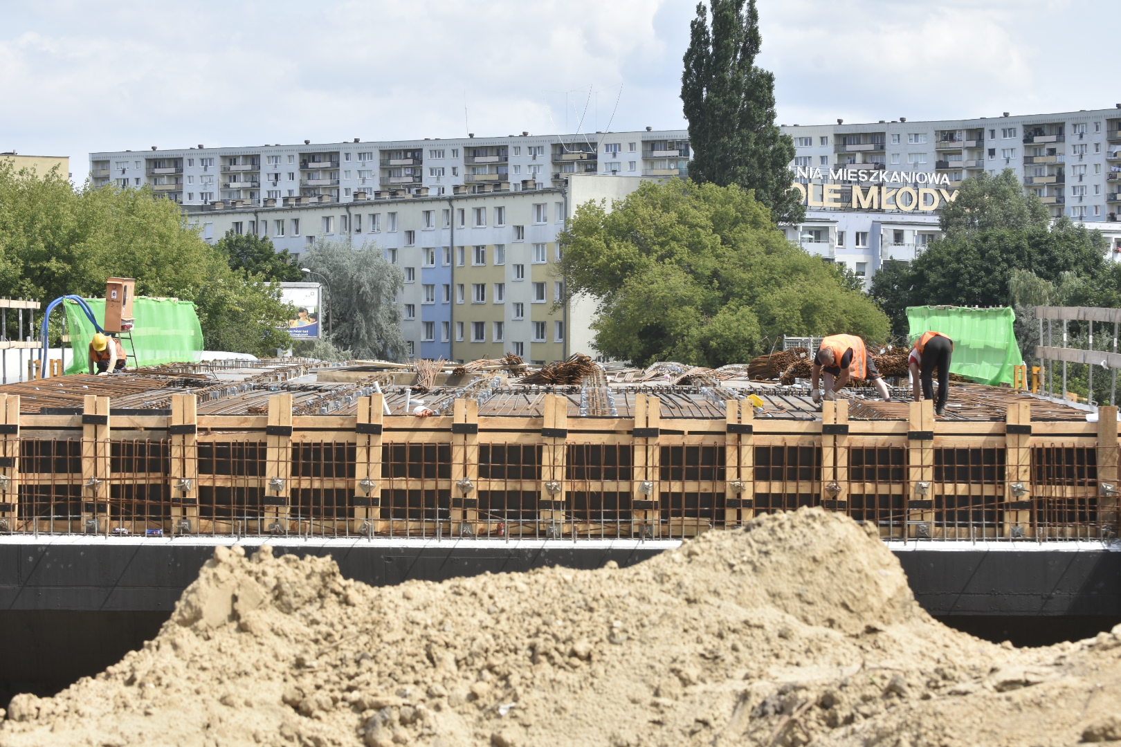 kurlandzka nowy wiadukt  - Wojtek Wardejn