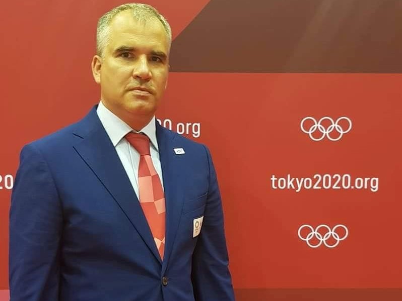 sędzia szermierki Andrzej Witkowski  - FB: UAM SPORT