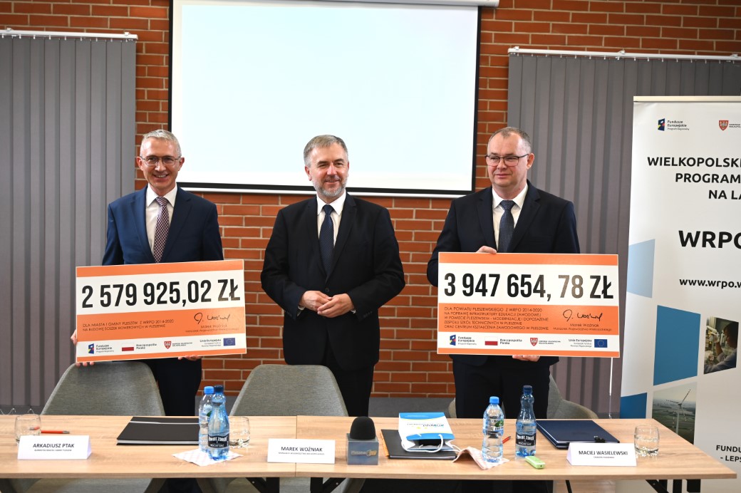 Zespół Szkół Technicznych i Centrum Kształcenia Zawodowego w Pleszewie dofinansowanie  - www.powiatpleszewski.pl