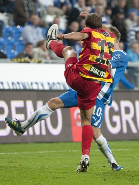 Lech - Jagiellonia Białystok - Przemek Modliński