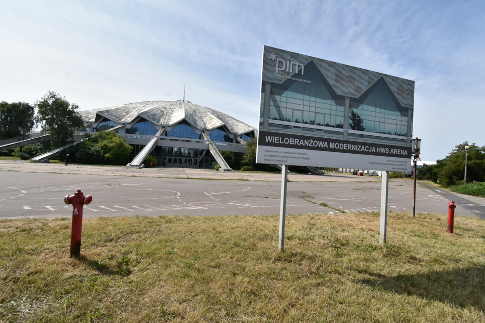 hala arena remont wstrzymany - Wojtek Wardejn - Radio Poznań