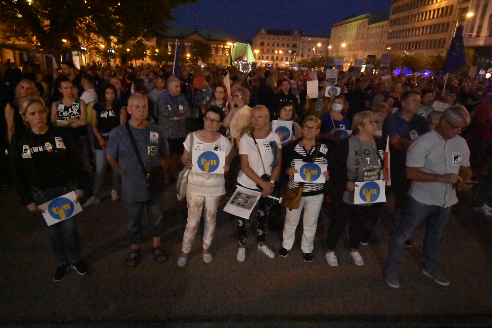 protest ustawa medialna - Wojtek Wardejn - Radio Poznań