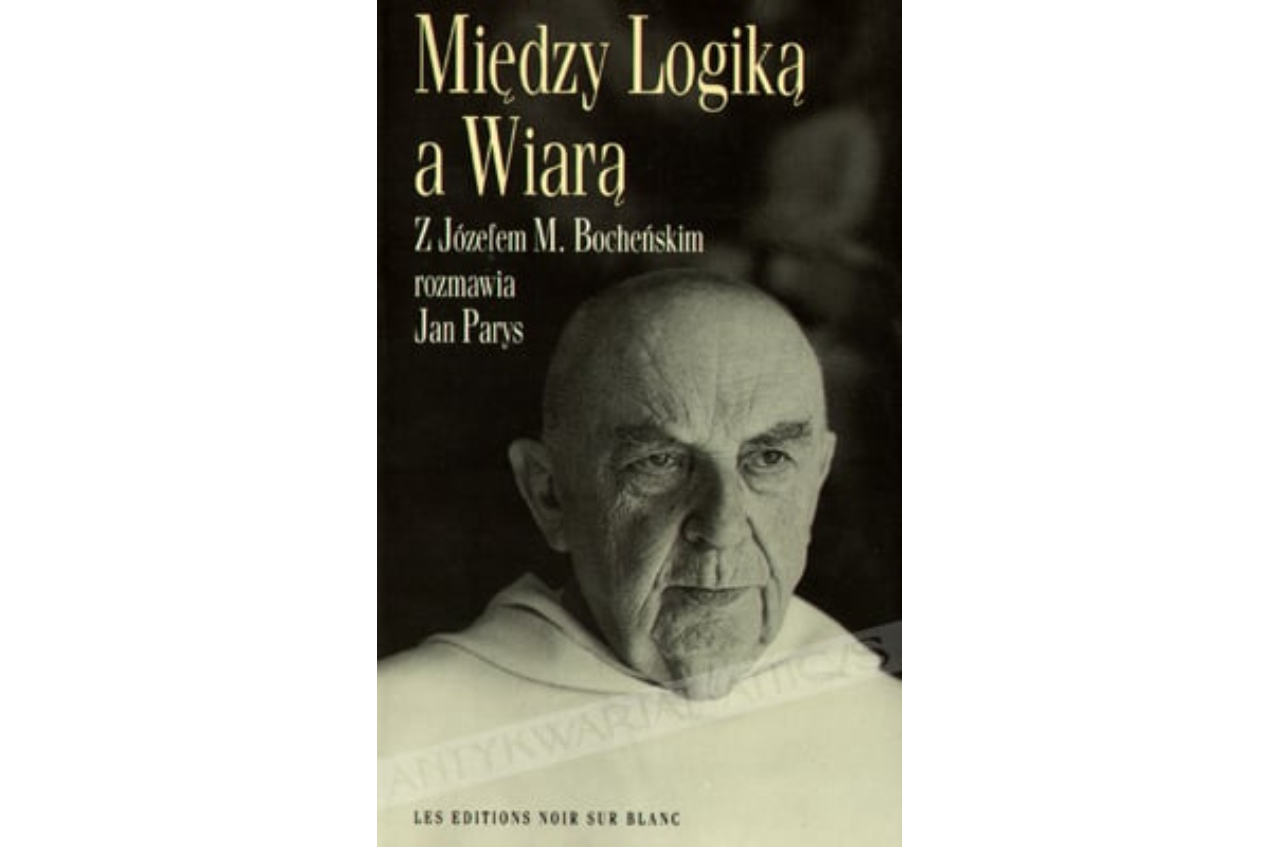 między logiką a wiarą - Okładka