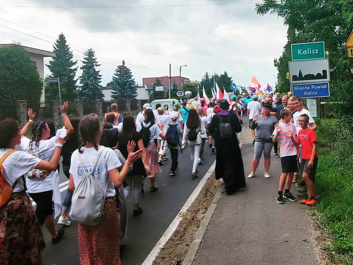 kalisz pielgrzymka wróciła  - Kaliska Piesza Pielgrzymka na Jasną Górę