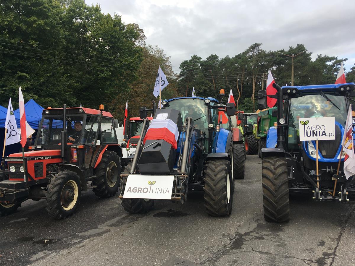 agrounia blokada protest rolników rolnicy - Rafał Regulski - Radio Poznań