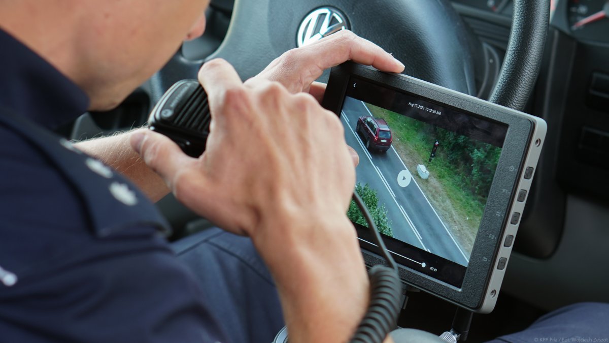 dron policyjny - KPP Piła