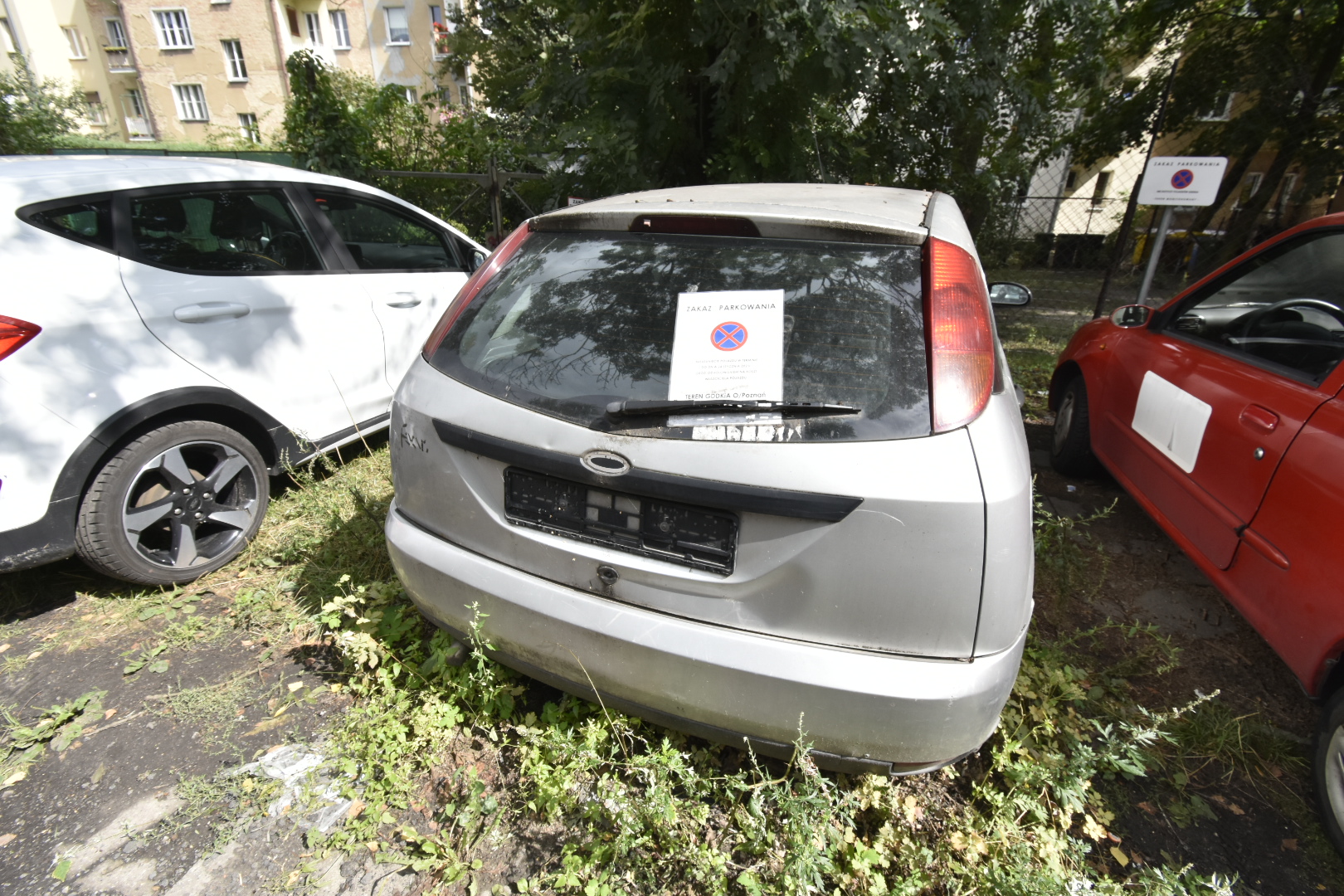 gddkia porzucony samochód  - Wojtek Wardejn