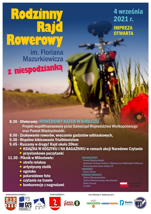 Rodzinny Rajd Rowerowy 2021 - Organizator