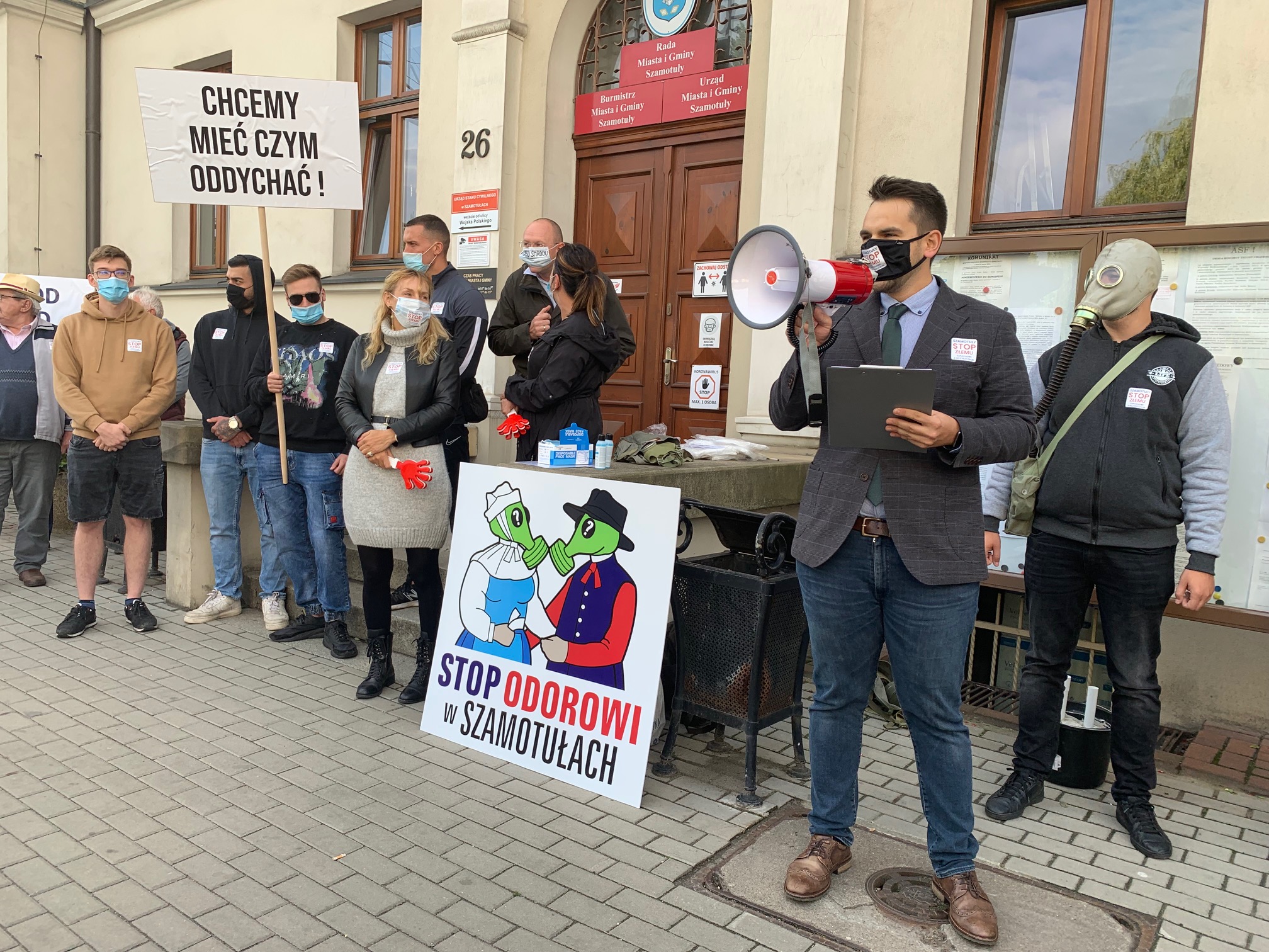 smród protest szamotuły  - Kacper Witt