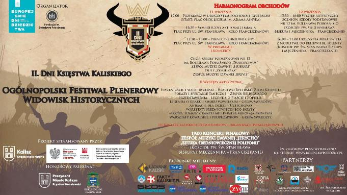 Dni Księstwa Kaliskiego 2021 - Organizator
