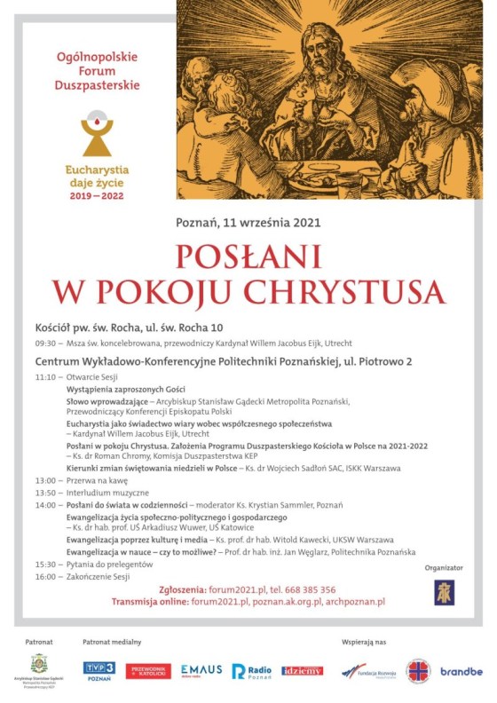 Ogólnopolskie Forum Duszpasterskie 2021 - Organizator