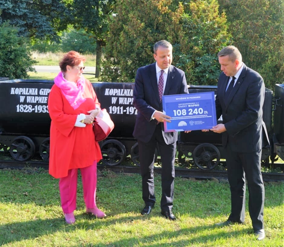  rządowa pomoc dla gminy Wapno w rekultywacji terenów pokopalnianych - WUW