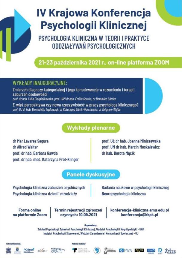 IV Krajowa Konferencja Psychologii Klinicznej - Organizator