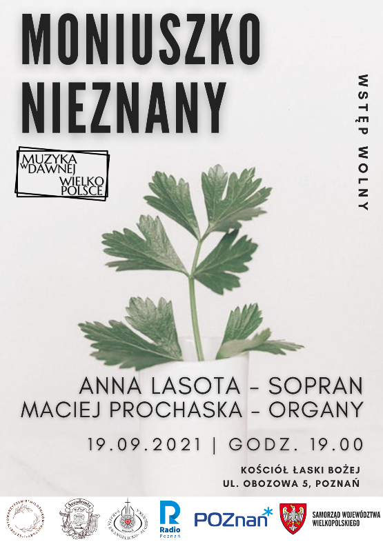 Muzyka w dawnej Wielkopolsce - Moniuszko nieznany - Organizator