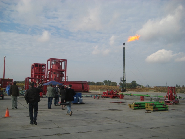 gaz - wiertnia w Gowarzewie - Rafał Regulski