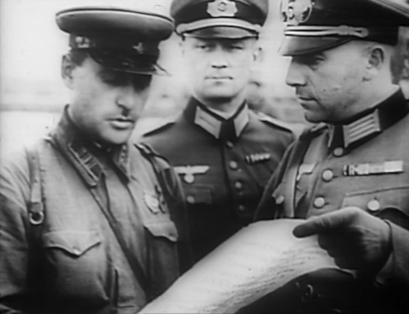 sowieci niemcy 1939 wrzesień - Kadr z programu „Przystanek Historia” w TVP Historia, odc. 39